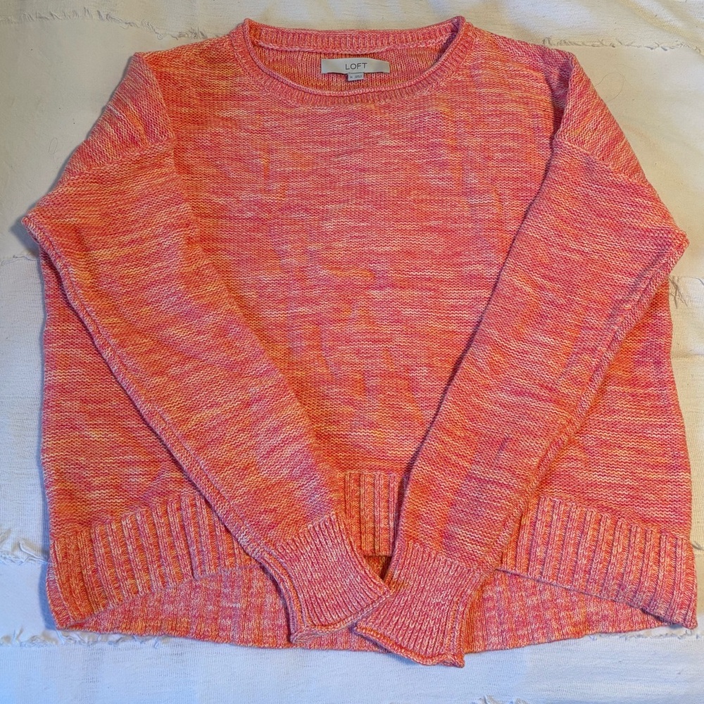 NWT Pink Loft Sweater